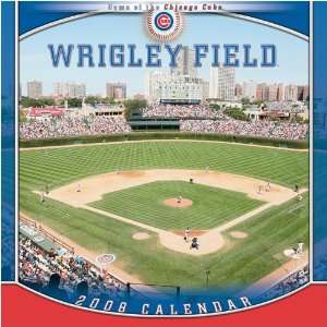 WRIGLEY FIELD Chicago Cubs 2008 MLB Monthly 12 X 12 WALL CALENDAR 