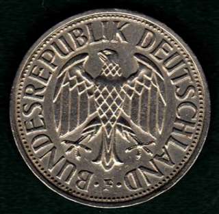 Germany 2 Deutsche Mark 1951 F Coin  