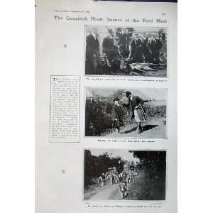   1906 Quantock Hunting Sport Horses Stag Stanley Boles