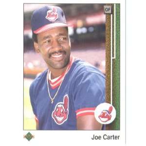  1989 Upper Deck # 190 Joe Carter Cleveland Indians / MLB 