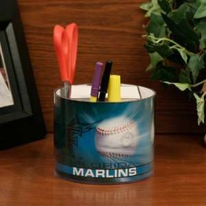  MLB Florida Marlins Baseball Graphic Paper & Desk Caddy 