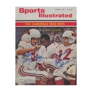 Charlie Johnson & Sonny Randle autographed Sports Illustrated Magazine 