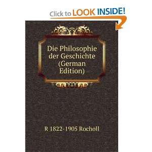   der Geschichte (German Edition) R 1822 1905 Rocholl Books