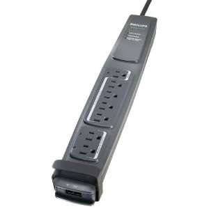  PHILIPS SPP3577WA/17 7 Outlet Surge Protector Electronics