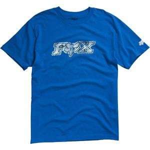  Fox Racing Youth Digitized T Shirt   X Large/Blue 