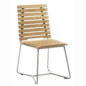  Selamat Designs Stratus Teak Dining Chair Patio, Lawn 