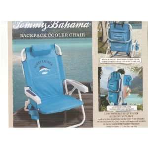 Tommy Bahama Relax Backpack Cooler Chair with Folding Towel Bar and 