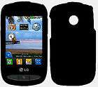 Blak LG T310i Wifi Cookies Style Wink GSM Faceplate Phone Cover Hard 