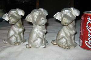 ANTIQUE HUBLEY CAST IRON WHIMSICAL TAYLOR PUPPY DOG DOORSTOP COOK 