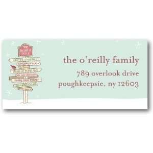   Return Address Labels   Northerly Directions By Shd2