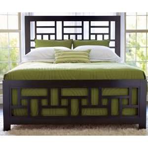  Broyhill Perspectives King Lattice Bed in Graphite