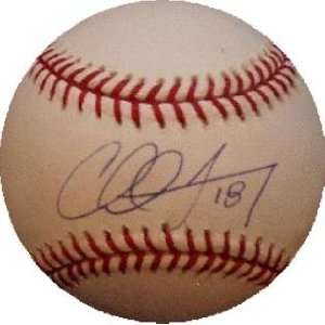 Chad Tracy autographed Baseball 