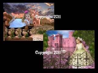 DIGITAL FANTASY photo BACKGROUNDS PROPS psd layers  