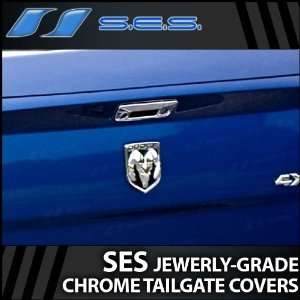  2009 2012 Dodge Ram Chrome Tailgate Cover (w/keyhole 