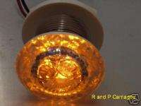Inch Round Amber LED Recess Mount Star Light  