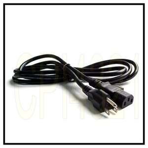 PRONG PIN BLACK EXTENSION CORD CABLE POWER CHARGER  