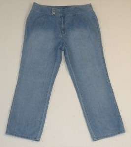 Liz Claiborne Womens Trouser Jeans Plus Size 16 W Great Condition 