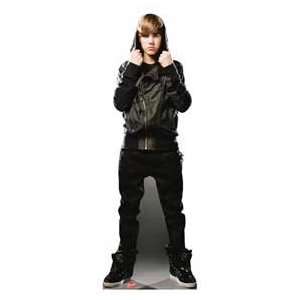  Justin Bieber Jb Black Jacket Life Size Poster Standup 