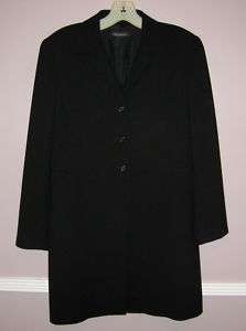 Womens TAHARI Long Black Evening Jacket Size 6  