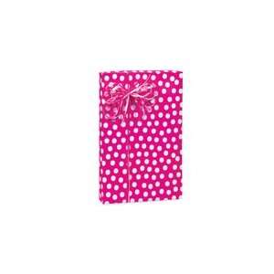 Hot Pink & White Polka Dot Gift Wrap Wrapping Paper 16 