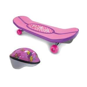  Fisher Price Barbie Grow with Me 3 in 1 Skateboard (Pink 