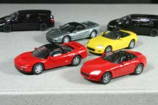 HO Scale Kyosho Diecast 6 cars Set Honda NSX S2000 Odyssey  