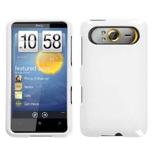   Protector Skin Cell Phone Cover Case for HTC HD7 / HD3 T Mobile  White