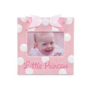  Mud Pie Baby Little Princess Ceramic Dots Frame Baby