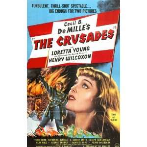  The Crusades Movie Poster (11 x 17 Inches   28cm x 44cm 