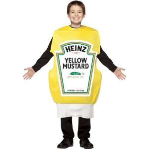 Lets Party By Rasta Imposta Heinz Squeeze Mustard Bottle Child Costume 
