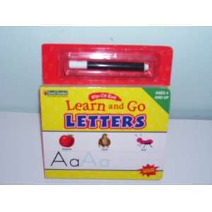  Learn and Go Letters (Wipe Off Book with Marker) Toys 