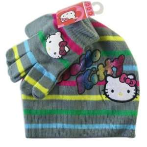   Kitty Winter Set (2 pc)   Hello Kitty Beanie and Mittens Toys & Games