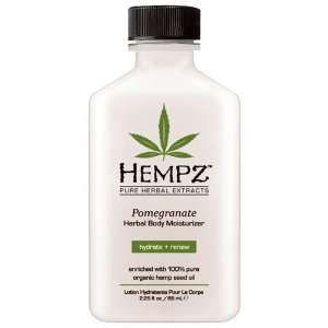  HEMPZ Pomegranate Herbal Moisturizer   2.25 oz. Health 