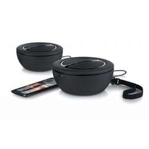  Stereo Travel Speakers Black  Players & Accessories