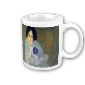  Portrait of Marie Henneberg by Gustav Klimt Coffee Cup 