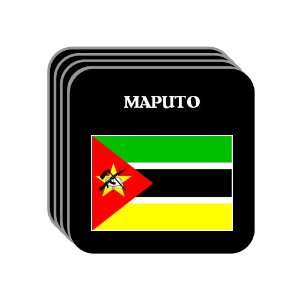 Mozambique   MAPUTO Set of 4 Mini Mousepad Coasters