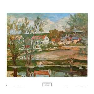  Dans la Vallee de LOise by Paul Cezanne 25x22 Health 