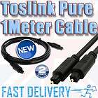 1M Optical TosLink Cable For DVD PS3 Sound Amplifier Sky Satellite 