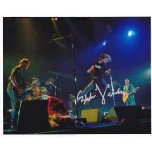  Eddie Vedder Autographed/Hand Signed PEARL JAM Concert 