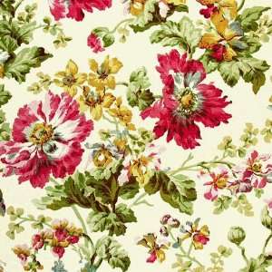 60 Wide Verna Floral Ivory Fabric By The Yard Arts 