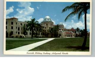 Hollywood FL Military Academy Postcard  