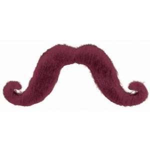  Burgundy Moustaches Toys & Games