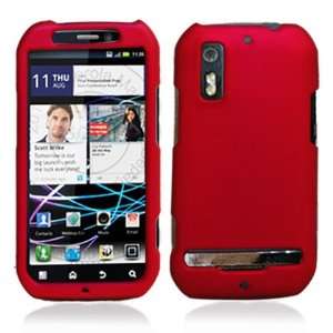  For Sprint Motorola Photon 4g Mb855 Accessory   Rubber Red 