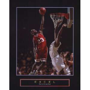 Excel   Basketball by Unknown 22x28 
