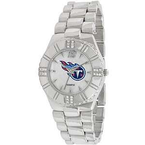  Tennessee Titans Womens Metal Link Bracelet Watch with Mother 