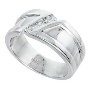  High Quality Brilliant Cut Cubic Zirconia Mens Ring  12 Jewelry