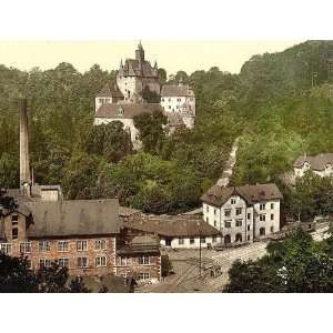   Schloss Kriebstein Waldheim Saxony Germany 24 X 18.5 