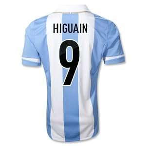  adidas Argentina 11/12 HIGUAIN Home Soccer Jersey Sports 
