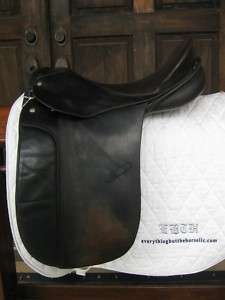 Max Hopfner Dressage Saddle   17.5 Wide  