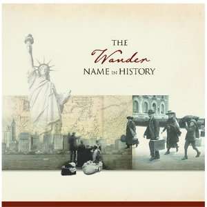  The Wander Name in History Ancestry Books